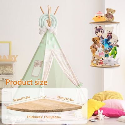 Cabinet Toy Storage for Toddler Play Room Stuffed Animal Corner Organizer