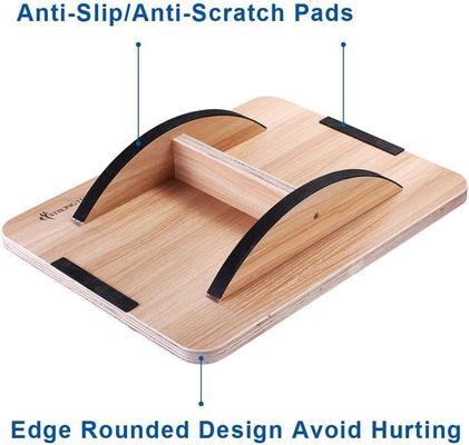 22.9 x 1.5 x 11.9 cm Custom Wooden Balance Board for Office Wobble Boards and Fitness