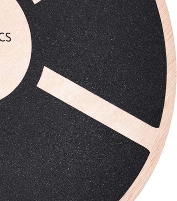 Basics Wood Wobble Exercise Balance Board 22.9 x 1.5 x 11.9 cm Inner Home Decoration