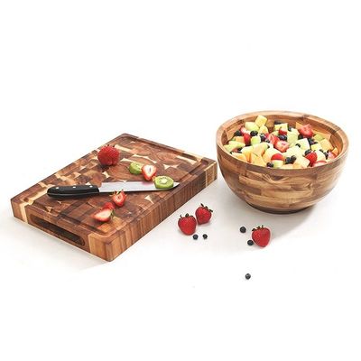 Custom Logo Acceptable Multi-function Wood Heat Resistant Cutting Board for Kitchen