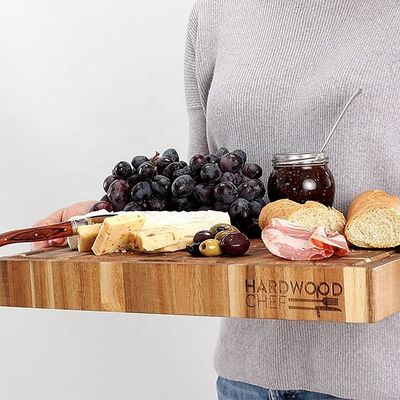 Custom Logo Acceptable Multi-function Wood Heat Resistant Cutting Board for Kitchen