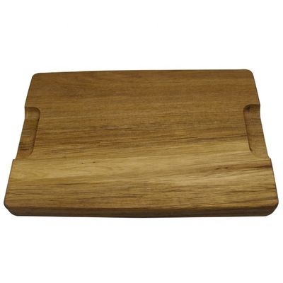 Rectangle Acacia Wood Cutting Board with Handle Practical Multi-Purpose Chopping Board
