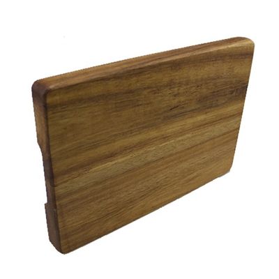 Rectangle Acacia Wood Cutting Board with Handle Practical Multi-Purpose Chopping Board