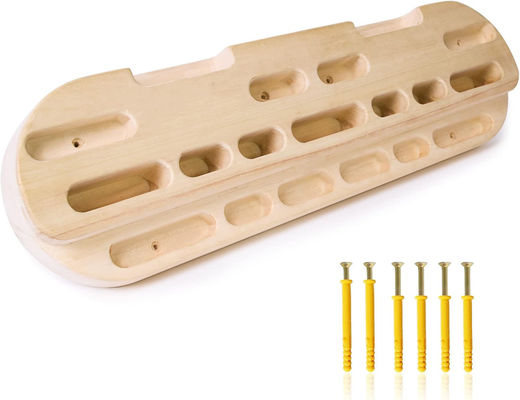Wooden Rock Climbing Hangboard Hand Grip Strengthener for Customized Athlete Training