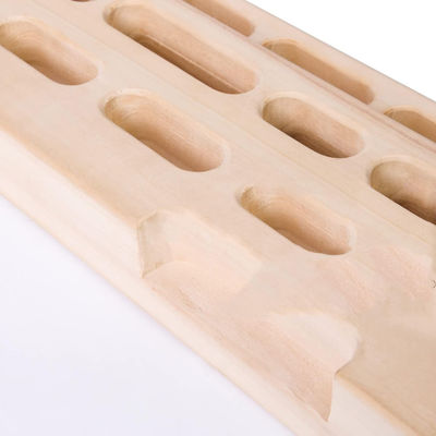 Wooden Rock Climbing Hangboard Hand Grip Strengthener for Customized Athlete Training