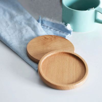 Customized Logo Acceptable Round Cup Mat for Newest Coffee Heat Insulation in Kitchen