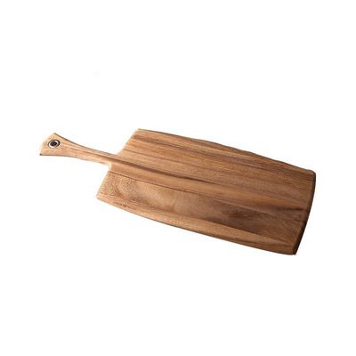 Wooden Olive Chopping Board for Portable Bread Cheese Cutting 8 x 20.5 x 0.5 inches