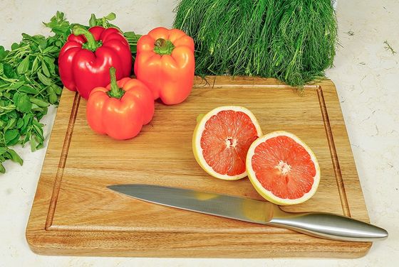 All-Season Wooden Chopping Cutting Board Kitchen Food and Vegetable Oil Plain Color