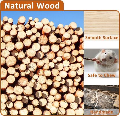 Hamster Standing Platform Exercise Toy Cage Accessories with Push-up Closure Type
