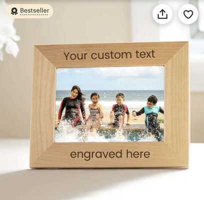 Solid Wood Photo Frame for Wall Picture Print Frame Cadre Photo in Customized Color