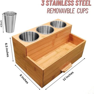 Maximize Your Counter Space with this Bathroom Acrylic Hair Styling Product Organizer