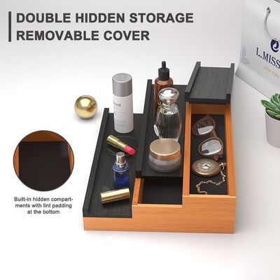 All-Season 3-Tier Cologne Stand Organizer with Hidden Storage Space and Standing Type