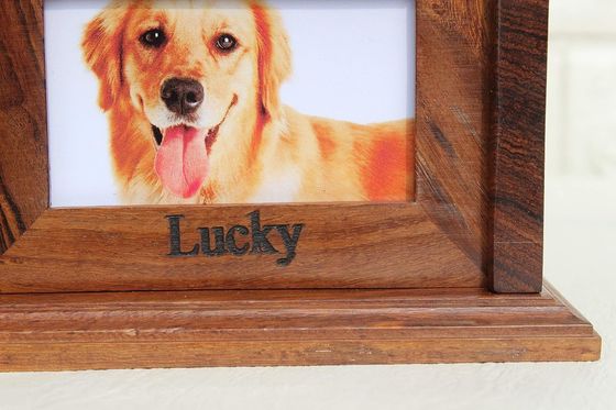 Pet Caskets Urns Wooden Keepsake Box for Lovingly Storing Ashes of Beloved Dog or Cat