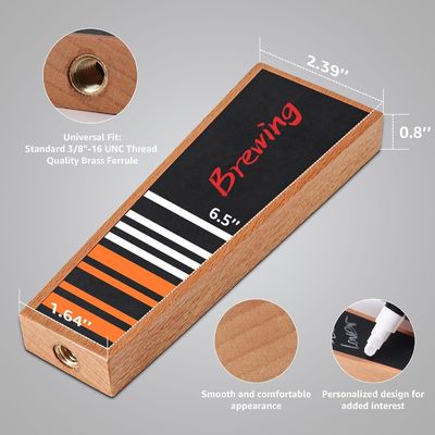 Customizable Chalkboard Beer Tap Handles for Bars and Restaurants Logo Included