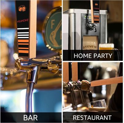 Customizable Chalkboard Beer Tap Handles for Bars and Restaurants Logo Included