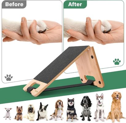 Fear-Free Dog Nail Care Space-Saving Scratch Pad with Custom Logo and Adjustable Design