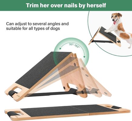 Fear-Free Dog Nail Care Space-Saving Scratch Pad with Custom Logo and Adjustable Design