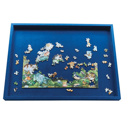 1000 Piece Jigsaw Puzzle Compatible Custom Wooden Puzzle Board with Adjustable Height