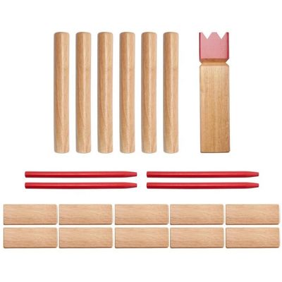 Take Your Outdoor Activities to the Next Level with Hardwood Kubb Yard Game Set