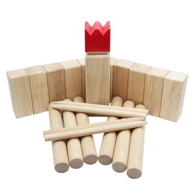 Take Your Outdoor Activities to the Next Level with Hardwood Kubb Yard Game Set