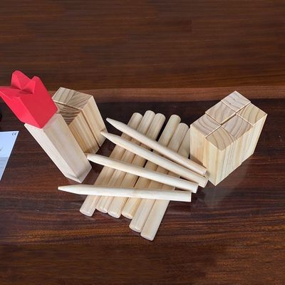Take Your Outdoor Activities to the Next Level with Hardwood Kubb Yard Game Set