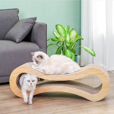 Sale Interactive Durable Corrugated Cardboard Cat Scratching Post Sustainable Solution