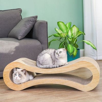 Sale Interactive Durable Corrugated Cardboard Cat Scratching Post Sustainable Solution