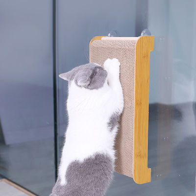 Custom Cat Cardboard House Scratching Post Scratch Mat Sustainable and Modern Design