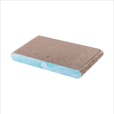 Custom Cat Cardboard House Scratching Post Scratch Mat Sustainable and Modern Design