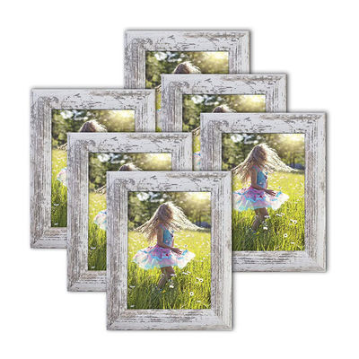 Home Decor Large Wall Decoration Iron Photo Frame with Custom Printing Wooden