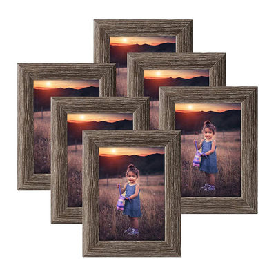 Home Decor Large Wall Decoration Iron Photo Frame with Custom Printing Wooden