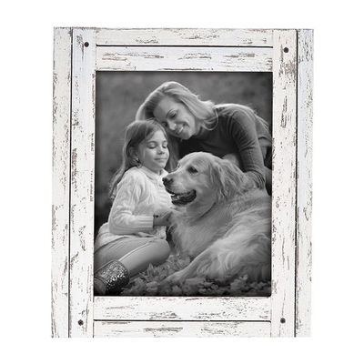 Rustic Wooden Wall Mounted or Table-top Stand Freedom Assortment Frame in Custom Size