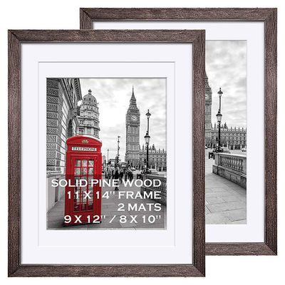 Custom Size Printing Rustic Wood Photo Frames for Your Printing Solutions
