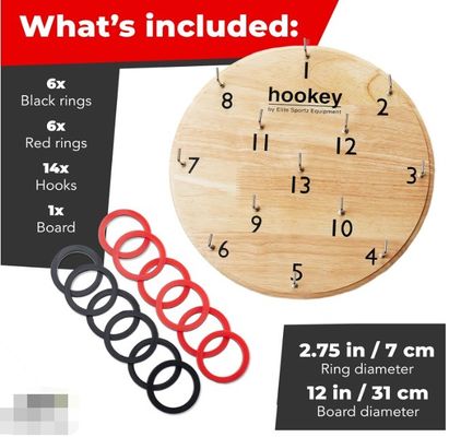 Outdoor Fun for Adults and Kids Custom Ring Toss Game Perfect Party Entertainment