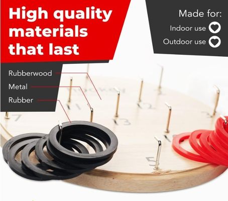 Outdoor Fun for Adults and Kids Custom Ring Toss Game Perfect Party Entertainment