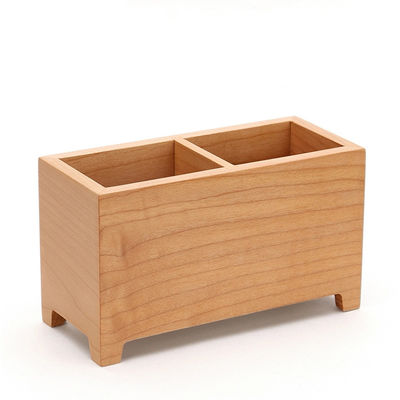 17X7.2X9.6cm Wooden Pen Holder Advent Calendar Box Keep Your School Supplies Organized