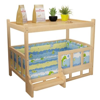 Hand Wash Custom Multi Functional Natural Color Bedside Table for Cat/Dog Bed 45x60cm