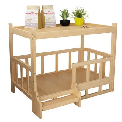 Hand Wash Custom Multi Functional Natural Color Bedside Table for Cat/Dog Bed 45x60cm