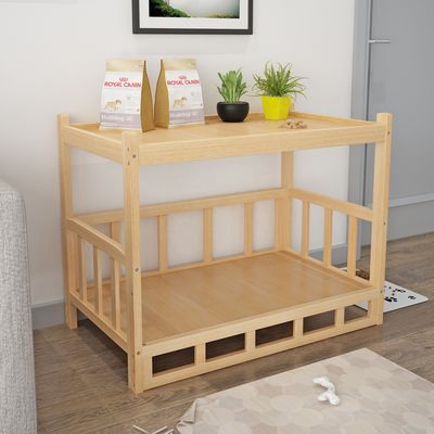 Hand Wash Custom Multi Functional Natural Color Bedside Table for Cat/Dog Bed 45x60cm