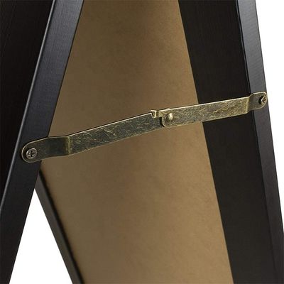 Wind Resistant Solid Wood Chalk Board Stand Made of Pine Wood with Customized Logo