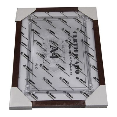 Customized Color Solid Wood Photo Frame With Removable Inner Frame And Real Glass