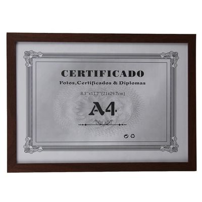 Customized Color Solid Wood Photo Frame With Removable Inner Frame And Real Glass