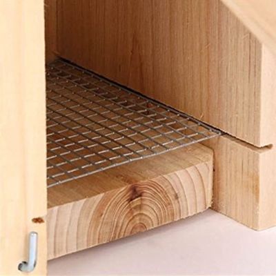 Nature Wooden Bird House for Outdoors DIY Bluebird Nest Box Hanging Tree Wooden Birdhouse