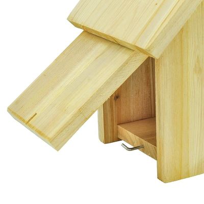 HOUSES Handmade Hanging Recycle Wood Bird House Custom Eco-Friendly Nest Breeding Box