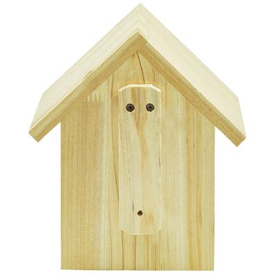 HOUSES Handmade Hanging Recycle Wood Bird House Custom Eco-Friendly Nest Breeding Box