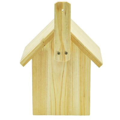 HOUSES Handmade Hanging Recycle Wood Bird House Custom Eco-Friendly Nest Breeding Box