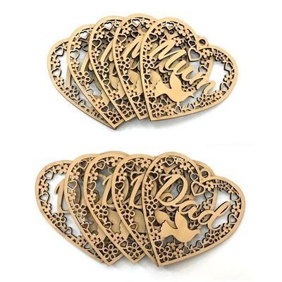Christmas Decoration Supplies Animal Shape Wooden Hanging Felt Ornament for Events