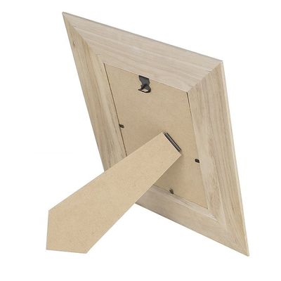 Unfinished Wooden Photo Frame Natural Wood Picture Frames for Home Decoration