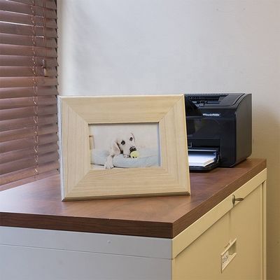 Unfinished Wooden Photo Frame Natural Wood Picture Frames for Home Decoration