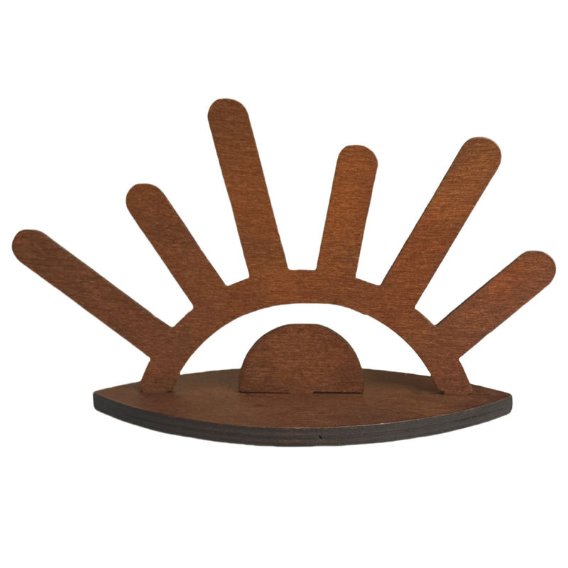 Wooden Ring Holder Stand Creative Jewelry Display for Ornaments Gift Package Included